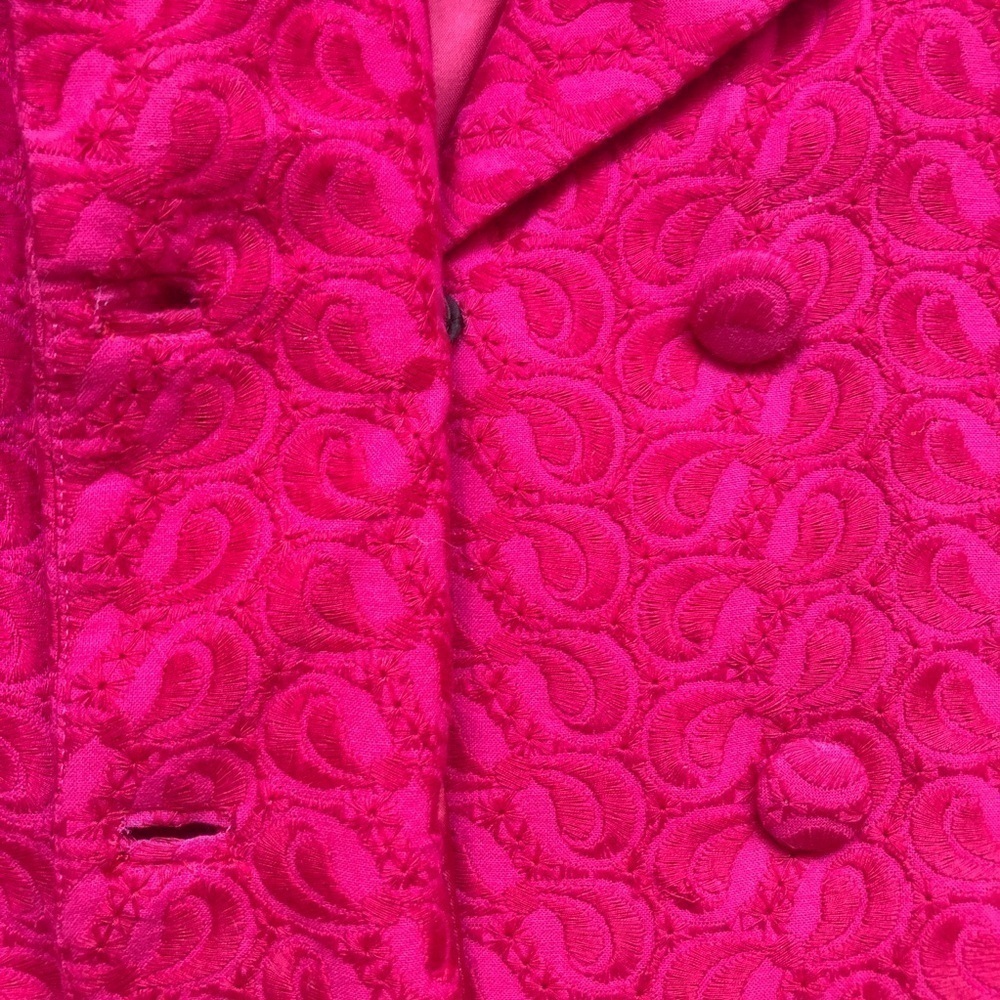 Neiman Marcus Helena Pink Peacoat - Picture 9 of 10